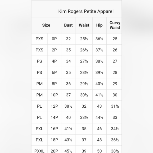 Kim Rogers Lightweight Petite Perfect Soft Tee 3/4 Sleeve Size Petite Large NWT - Picture 3 of 9